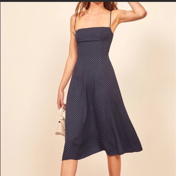 reformation vollare dress